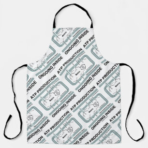 Delantal Producción de ATP en curso en Mitochondrion