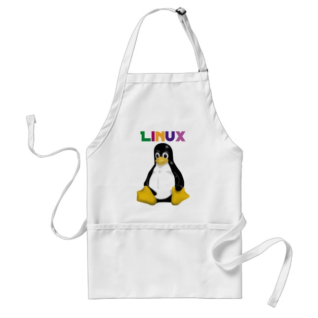 Delantal ¡Productos y diseños de Linux! (Frente)