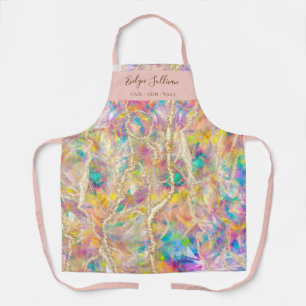 delantal profesional de belleza de diseño optativ