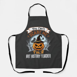 Delantal Profesor de Historia del Arte de Halloween Diseño