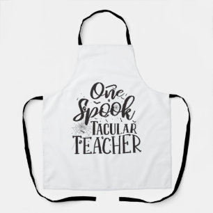 Delantal Profesor Spooktacular - Divertido profesor Hallowe