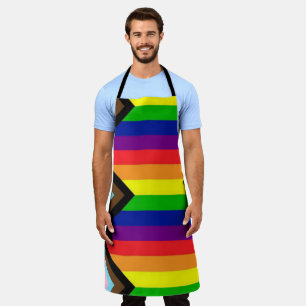 Delantal Progreso de Apron del Orgullo LGBTQ+