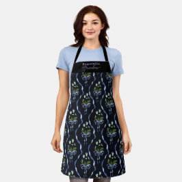 Delantal Promocionado a Abuela Floral Ribbon Baking Apron
