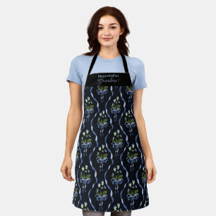 Delantal Promocionado a Abuela Floral Ribbon Baking Apron