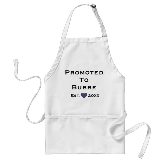 Delantal Promocionado A Apron Adulto Bubbe (Frente)