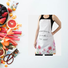 Delantal Promovida a la Invitación de embarazo de la abuela