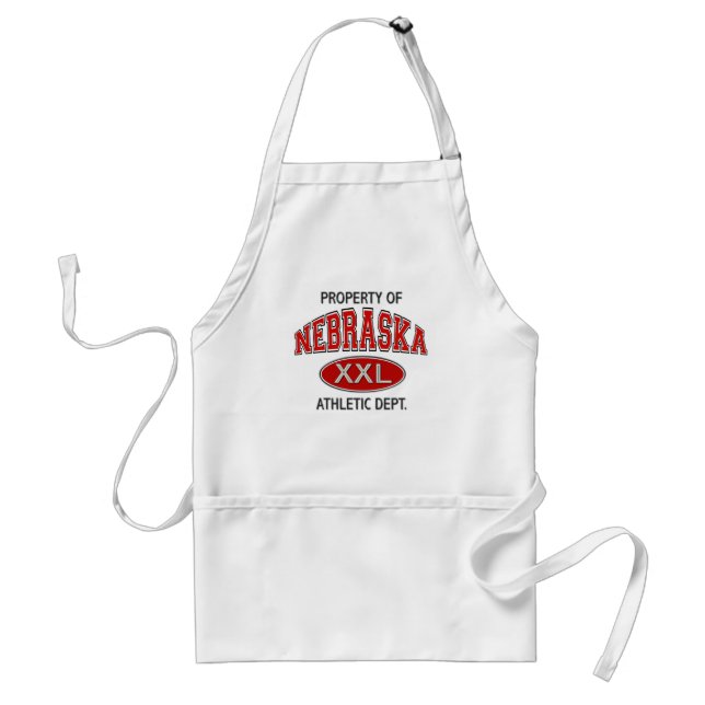 DELANTAL  PROPIEDAD DE NEBRASKA (Frente)