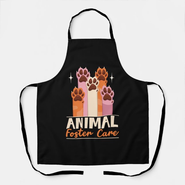 Delantal Protección de animales de compañía Rescate de anim (Anverso)