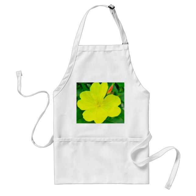 Delantal protector AMARILLO FLOWER (Frente)