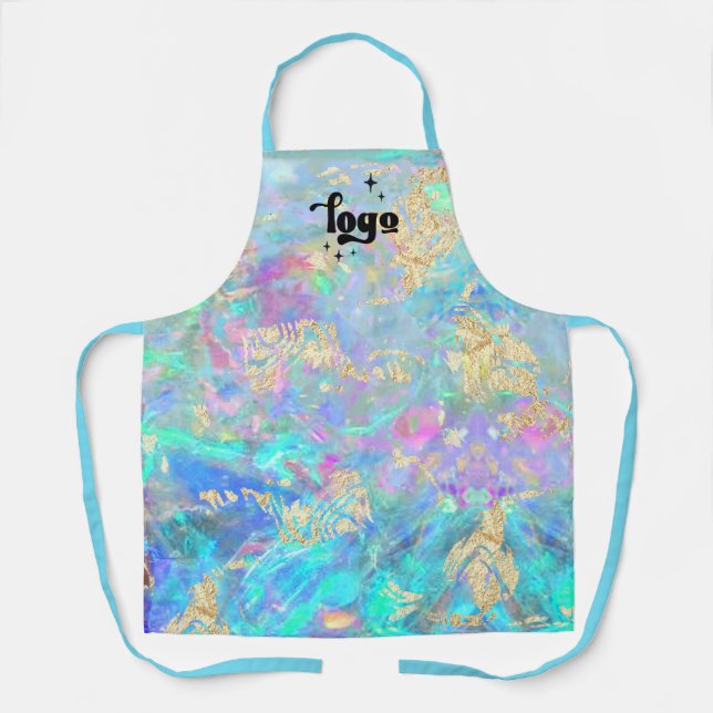 Delantal protector de fondo de cristal (Anverso)