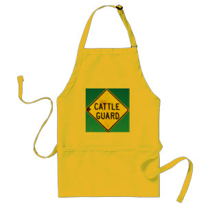 Delantal protector de ganado amarillo