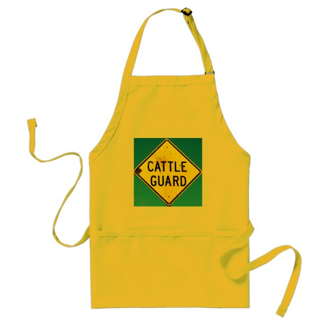 Delantal protector de ganado amarillo (Frente)