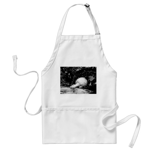 Delantal protector oscuro (Frente)