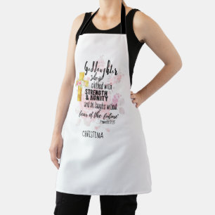 Delantal Proverbio personalizado de regalo de hija menor de