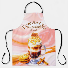 Delantal Prueba Y Ve Que El SEÑOR Es Bueno, Desierto-Rosa