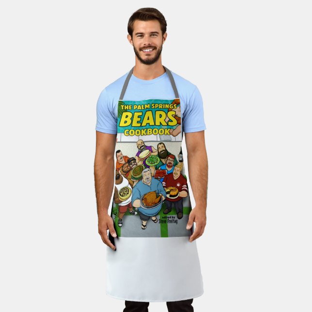 Delantal PS Cookbook Bears Apron (Gastado)