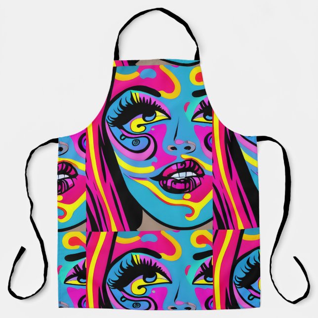 Delantal psicodelinca (Anverso)