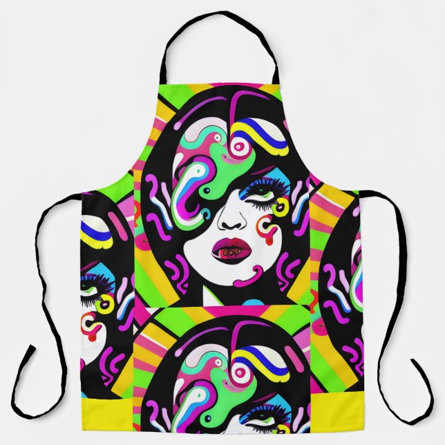 Delantal psicodelinca (Anverso)