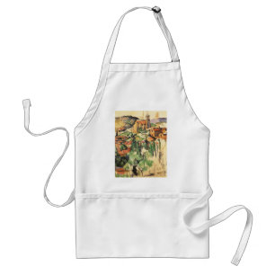 Delantal Pueblo de Gardanne por Paul Cezanne, Arte Antiguo