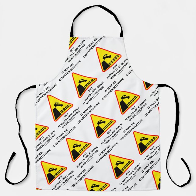 Delantal Puede Ser Contraintuitivo Mirar Siempre Abajo La I (Anverso)