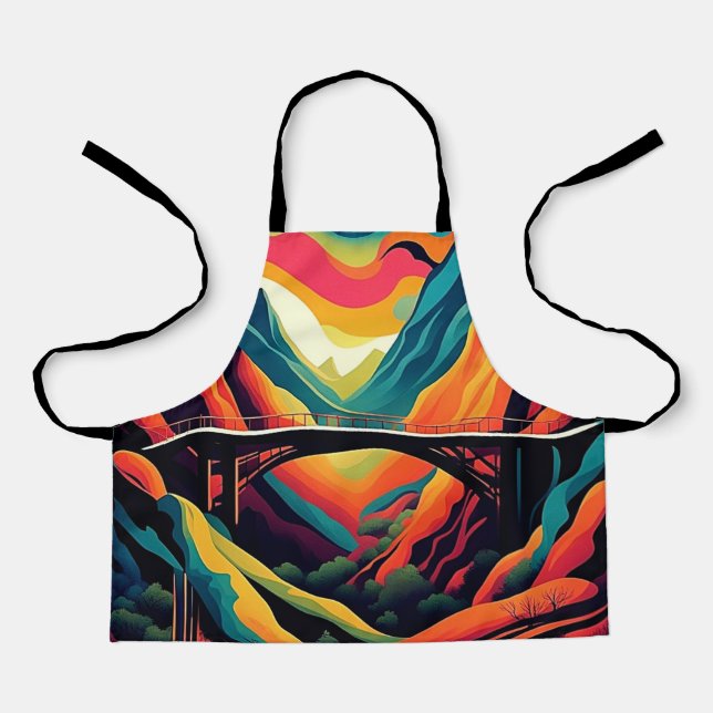 Delantal Puente sobre el barranco 4 (Anverso)