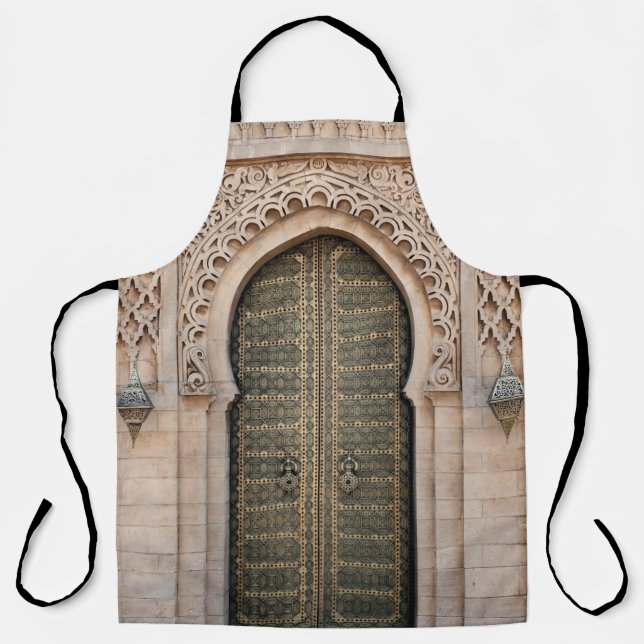DELANTAL PUERTA DE MADERA GRIS (Anverso)