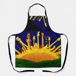 DELANTAL ¡PUESTA DE SOL ELÉCTRICO!