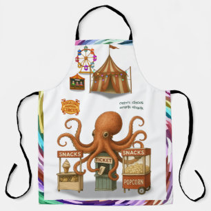 Delantal Puesto de snacks del circo de Otto
