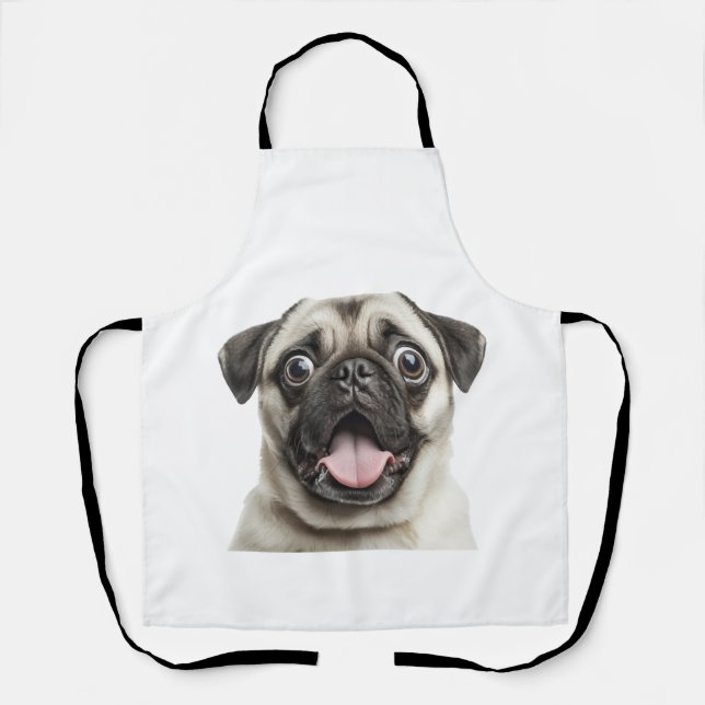 Delantal pug (Anverso)