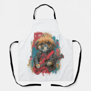 Delantal Punk Rock Pekingés � Perro Rebelde