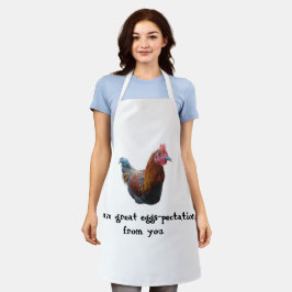 Delantal Punny Chicken Apron