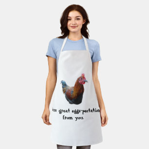 Delantal Punny Chicken Apron
