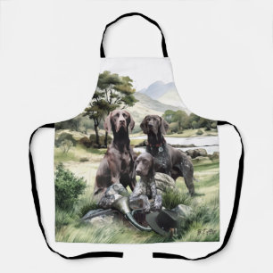 Delantal Puntero de Shorthtransmitió alemán