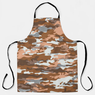 Delantal Punto de Polka del Camuflaje: Resumen Sin Maravill