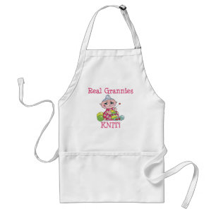 Delantal ¡PUNTO real de las abuelitas!