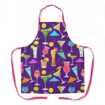 Purple Cocktail Happy Hour Bar