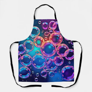 Delantal Purple Pink Bubble Magic