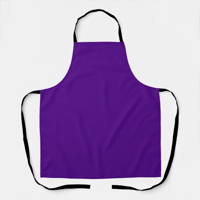 Delantal Púrpura Apron - Perfecto para niños, adolescentes  (Anverso)