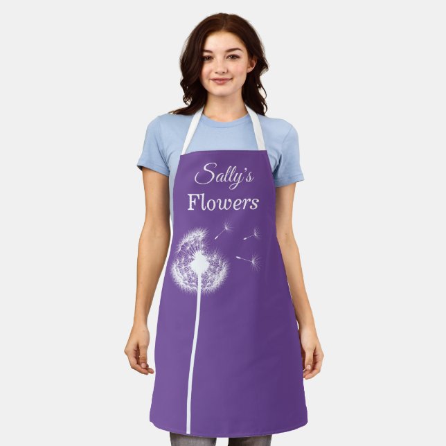 Delantal Púrpura Dandelion Apron (Gastado)