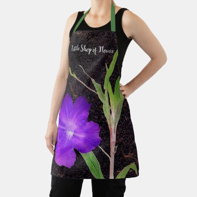 Delantal Púrpura de Petunia (in situ)