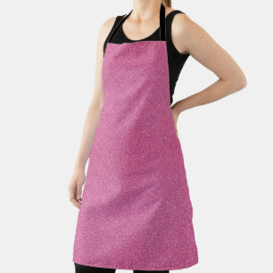 Delantal Purpurina de espuma rosada de moda