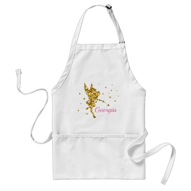 Delantal Purpurina Fairy (Frente)