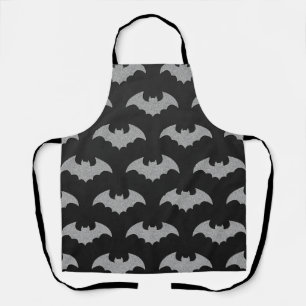 Delantal Purpurinoso Bat Halloween