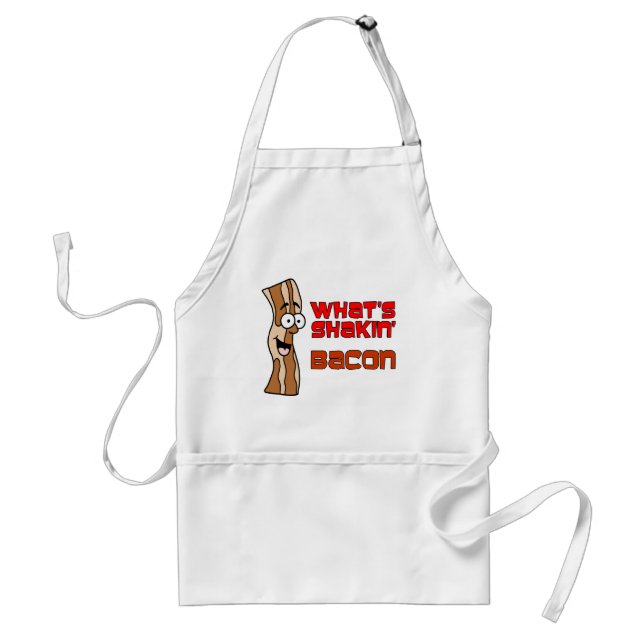 Delantal Qué es Shakin 'Bacon Personalizado Apron (Frente)