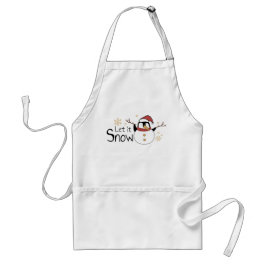 Delantal Que nieve