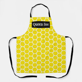 Delantal Queen Bee amarillo