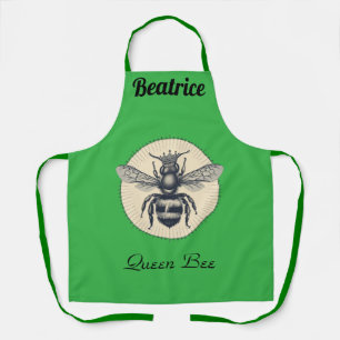 Delantal Queen Bee Personalizado