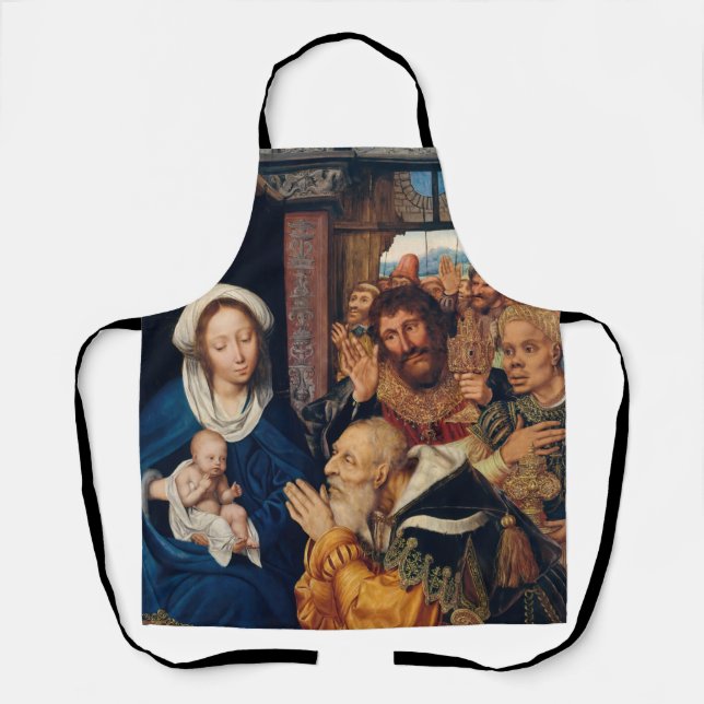 Delantal Quentin Matsys - La Adoración del Magi (Anverso)