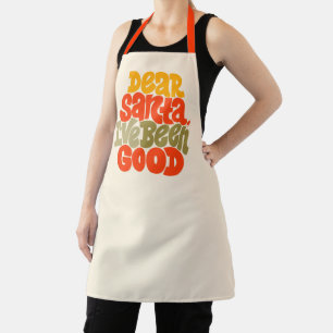 Delantal Querido Santa, he sido un buen diseño