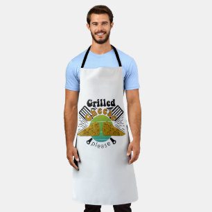 Delantal Queso a la parrilla por favor? divertido